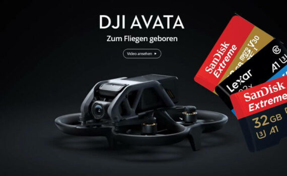 DJI Avata Speicherkarten Empfehlungen