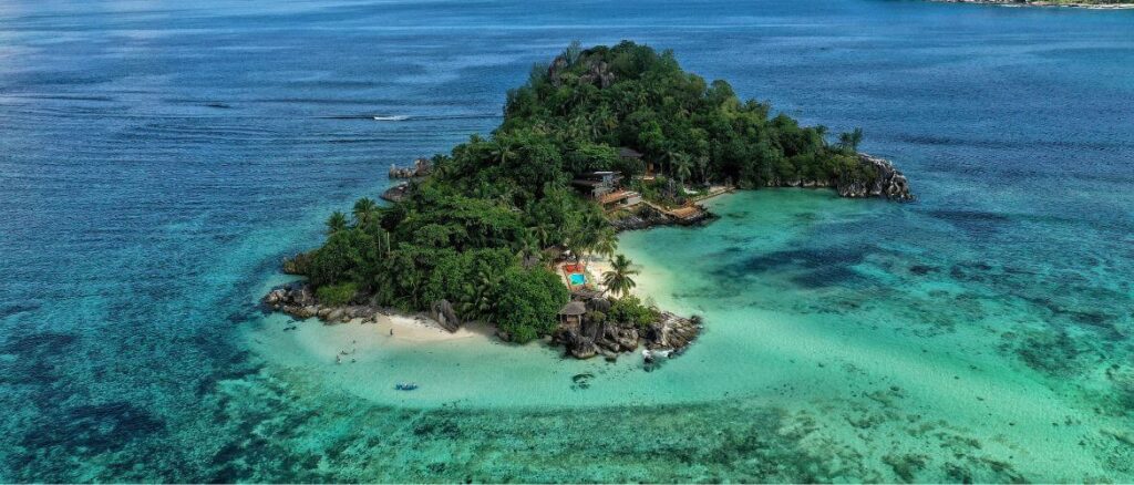 Drohnen fliegen Seychellen